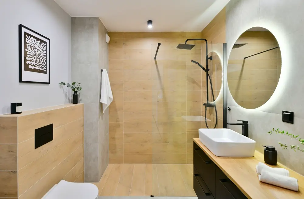 walk-in showers